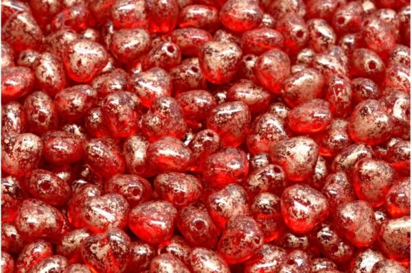 Heart Beads 6x6mm - Image 1