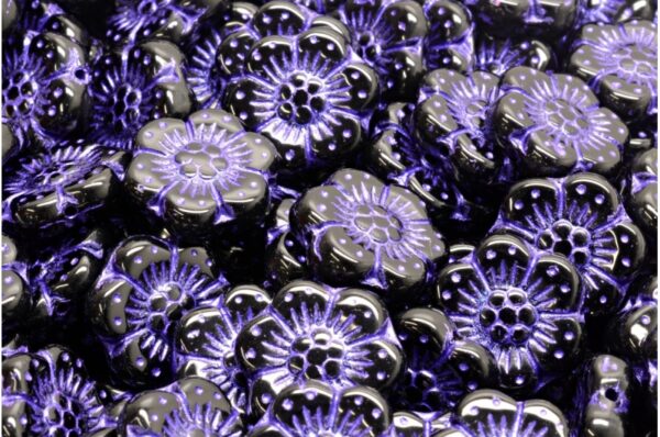 Boho Flower Beads 14x14mm - Image 1