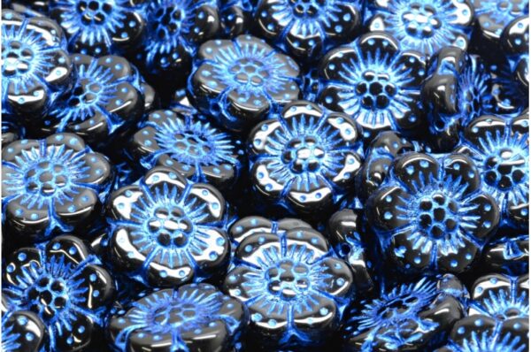 Boho Flower Beads 14x14mm - Image 1