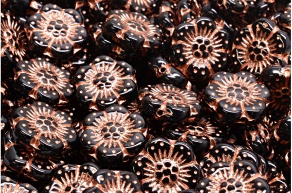 Boho Flower Beads 14x14mm - Image 1