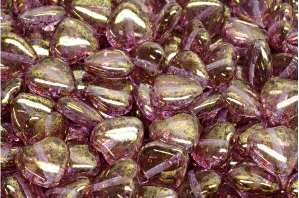 Heart Beads 10x10mm - Image 1