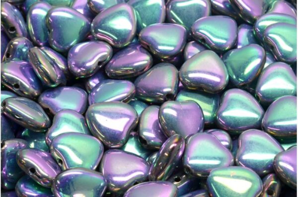 Heart Beads 10x10mm - Image 1