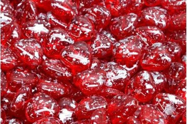 Heart Beads 10x10mm - Image 1