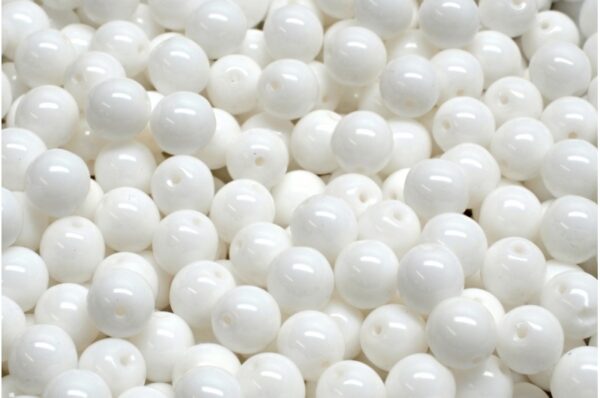 Round Druck Beads 6mm - Image 1
