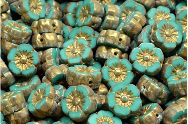 TCB Hawaian Flowers 10x10mm - Image 1