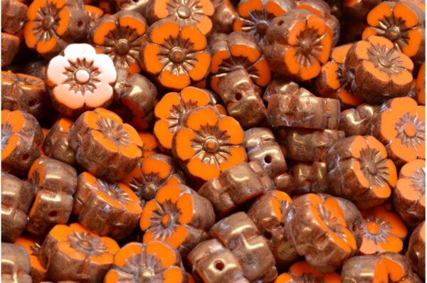 TCB Hawaian Flowers 10x10mm - Image 1