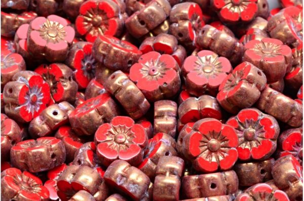 TCB Hawaian Flowers 10x10mm - Image 1