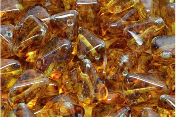 Meteorite Rectangle Beads 14x11mm - Image 1