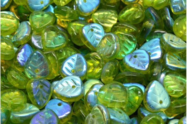 Birch Leaf Beads 9x9mm - Image 1