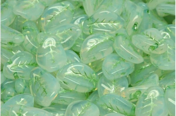 Wavy Leaf Beads 9x14mm - Image 1