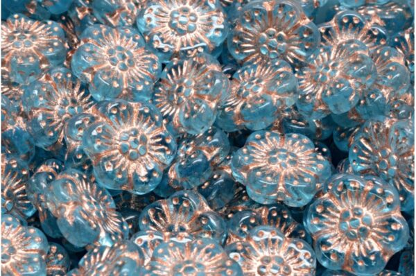 Boho Flower Beads 14x14mm - Image 1