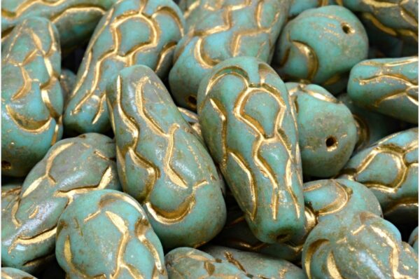 Pinecone Drop Beads 25x12mm - Image 1