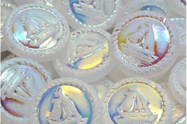 Boat Medallion 20x20mm - Image 1