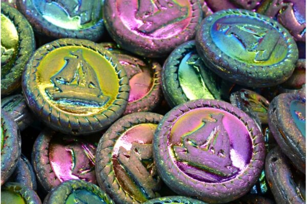 Boat Medallion 20x20mm - Image 1