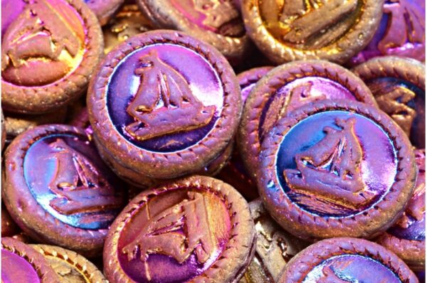 Boat Medallion 20x20mm - Image 1