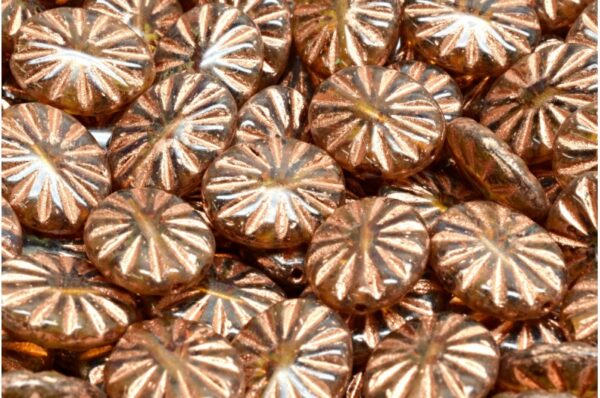 Flat Oval Beads 14x12mm - Image 1
