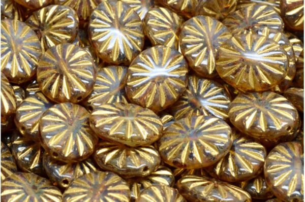 Flat Oval Beads 14x12mm - Image 1