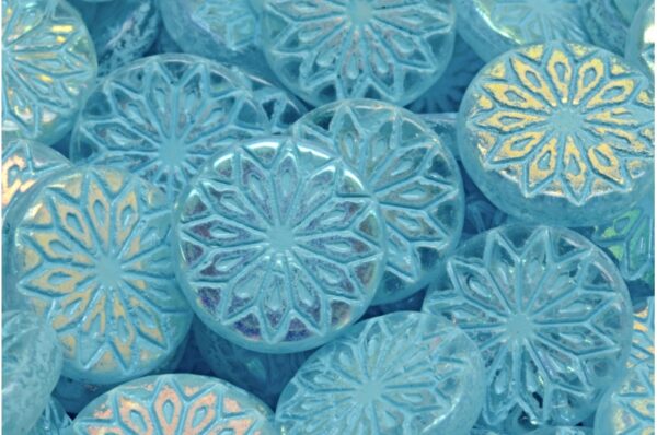 Origami Flower Beads 18x18mm - Image 1