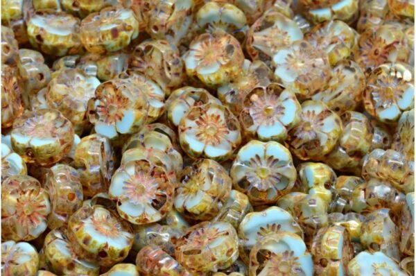 TCB Hawaian Flowers 8x8mm - Image 1