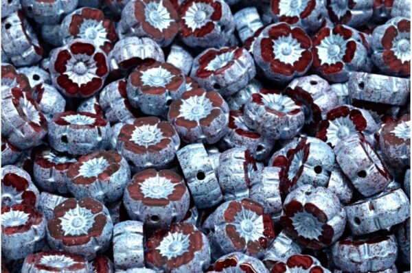 TCB Hawaian Flowers 8x8mm - Image 1