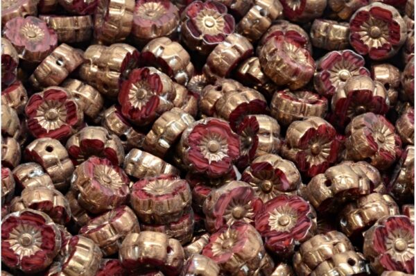 TCB Hawaian Flowers 8x8mm - Image 1