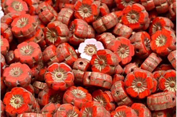 TCB Hawaian Flowers 8x8mm - Image 1