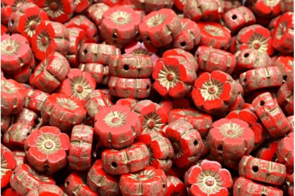 TCB Hawaian Flowers 8x8mm - Image 1