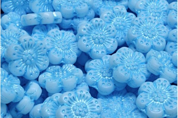 Boho Flower Beads 14x14mm - Image 1