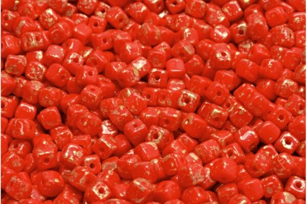 Cube Beads 4x4mm - Image 1