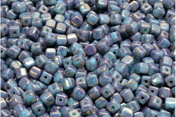 Cube Beads 4x4mm - Image 1