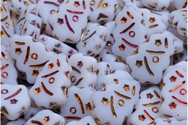 Christmas Tree Beads 17x12mm - Image 1