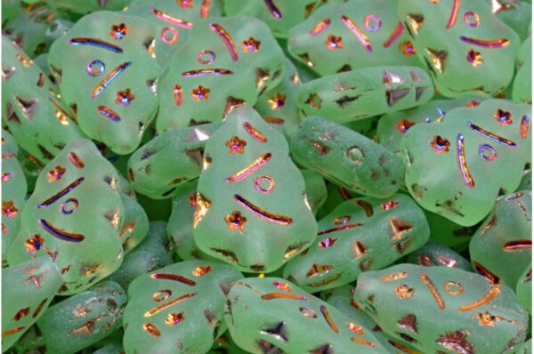 Christmas Tree Beads 17x12mm - Image 1