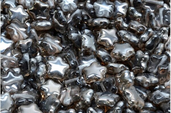 Flat Star Beads 8x8mm - Image 1