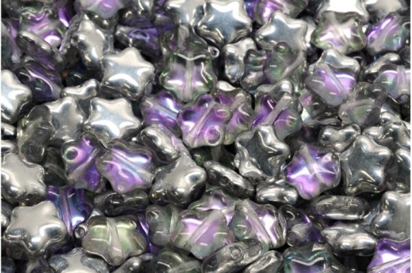 Flat Star Beads 8x8mm - Image 1