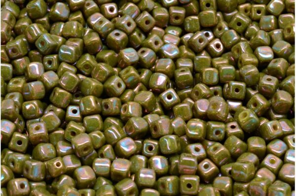 Cube Beads 4x4mm - Image 1