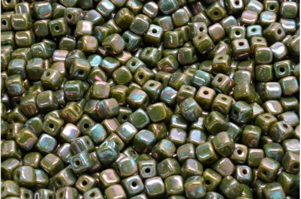 Cube Beads 4x4mm - Image 1