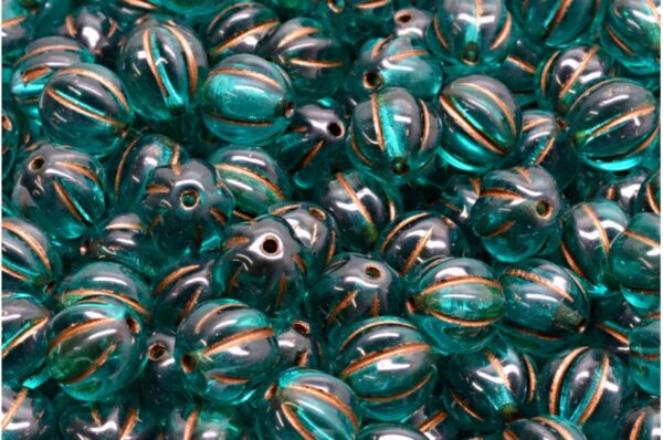 Melon Beads 8x8mm - Image 1