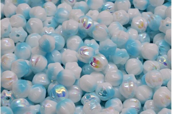 Melon Beads 6x6mm - Image 1