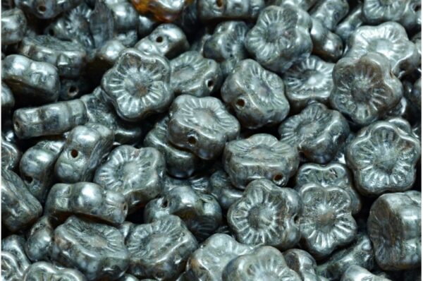 Sunset Flower Beads 10x10mm - Image 1