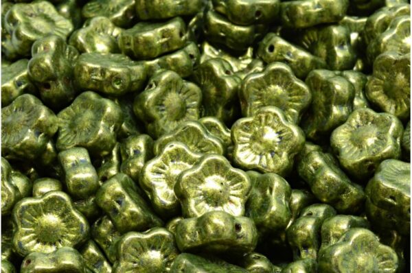 Sunset Flower Beads 10x10mm - Image 1