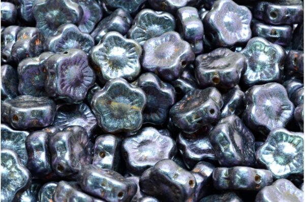 Sunset Flower Beads 10x10mm - Image 1