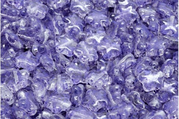 Flat Star Beads 8x8mm - Image 1