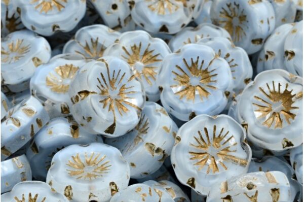 TCB Hawaiian Flower Beads 14x14mm  - Image 1