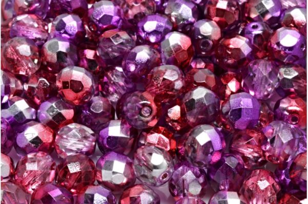 Firepolished Round Beads 8mm - Image 1