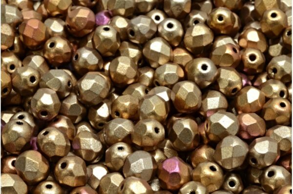 Firepolished Round Beads 6mm - Image 1