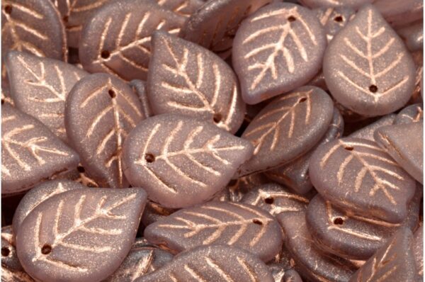 Apple Leaf Beads 18x13mm - Image 1