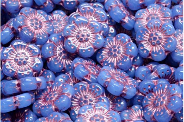 Boho Flower Beads 14x14mm - Image 1