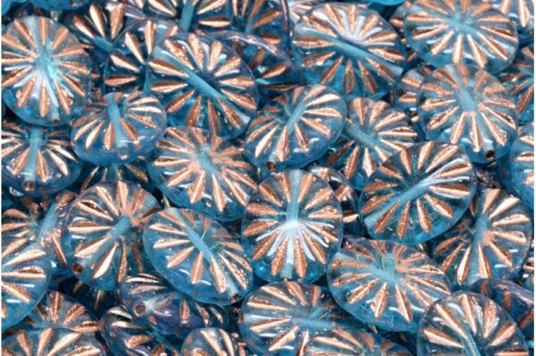 Flat Oval Beads 14x12mm - Image 1