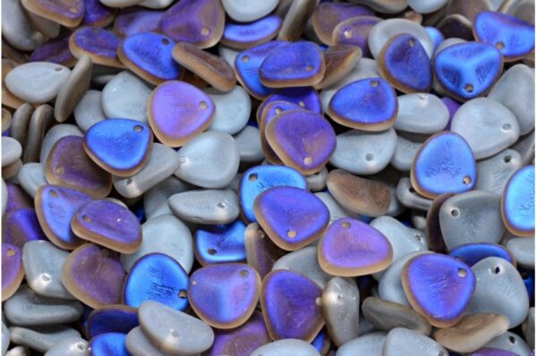 Rose Petal Beads 8x7mm - Image 1