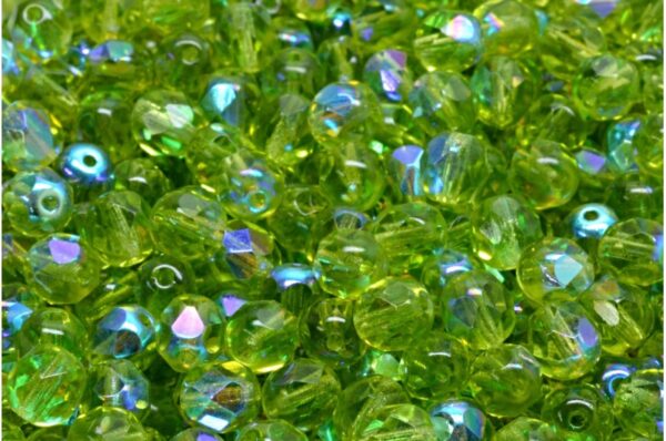 Firepolished Round Beads 6mm - Image 1